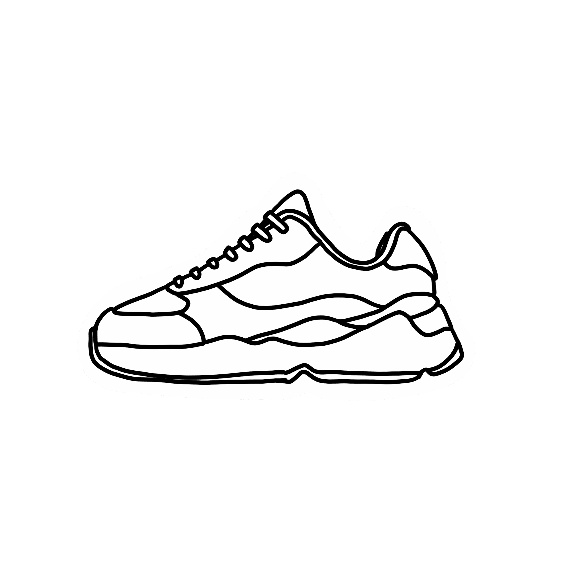 Sneaker sketch